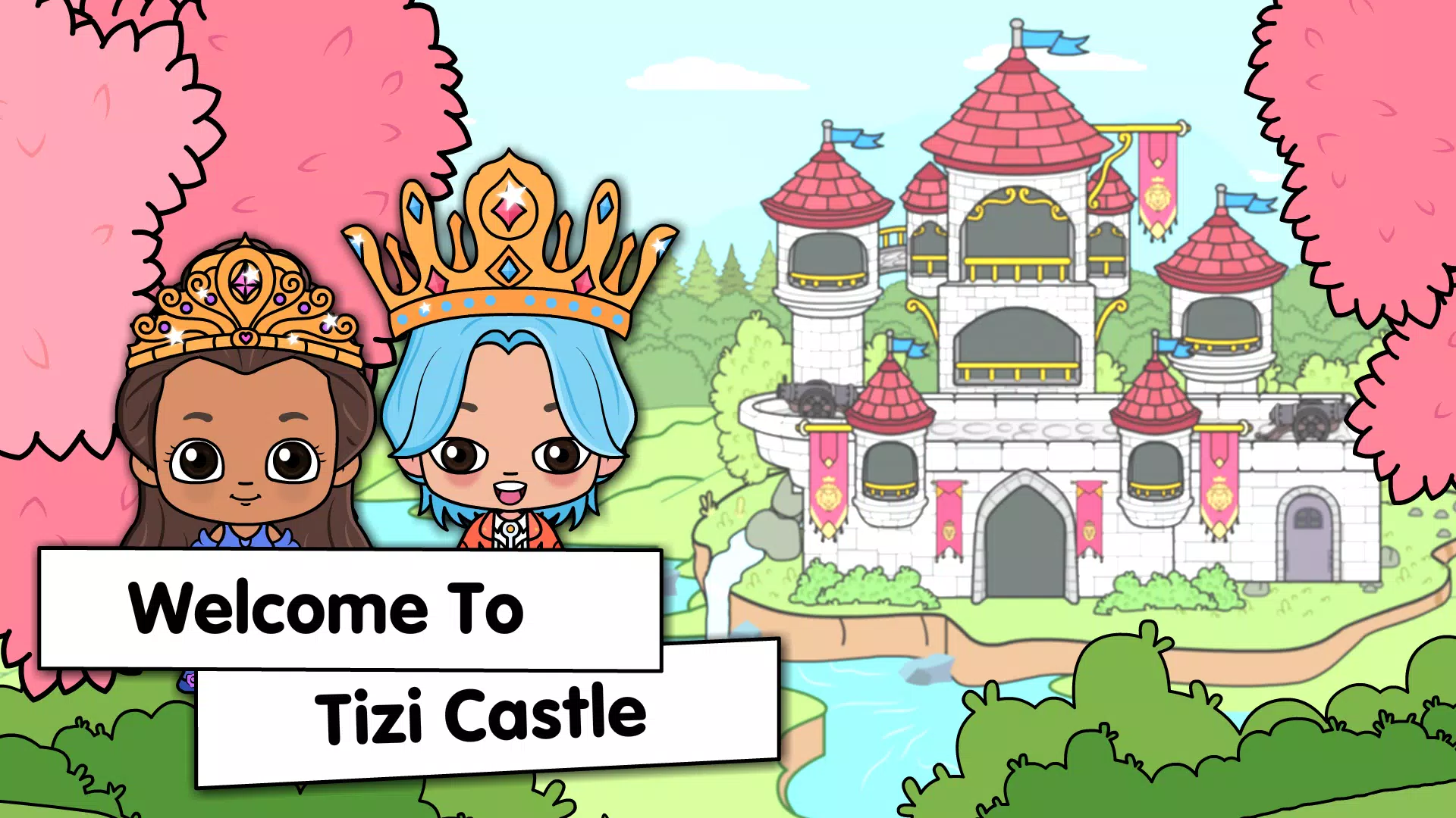 Tizi Town Princess Castle Game スクリーンショット 0