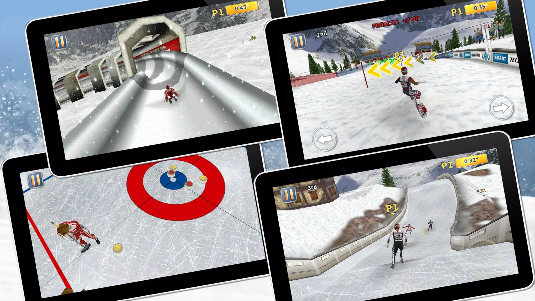 Athletics 2: Winter Sports Captura de tela 0