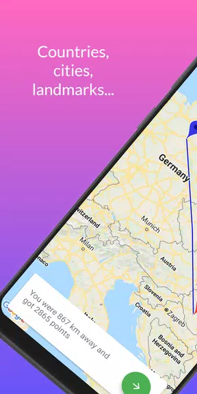 GeoQuiz Скриншот 1