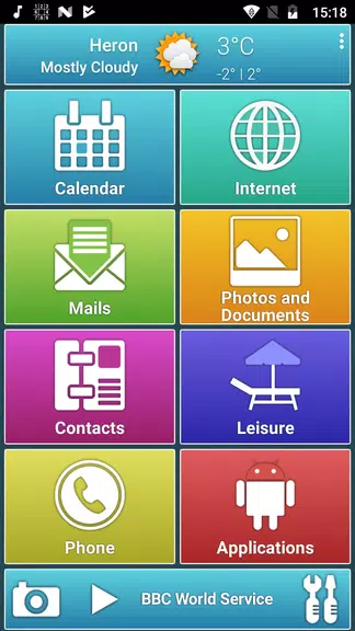 Elementique Senior - Launcher স্ক্রিনশট 0