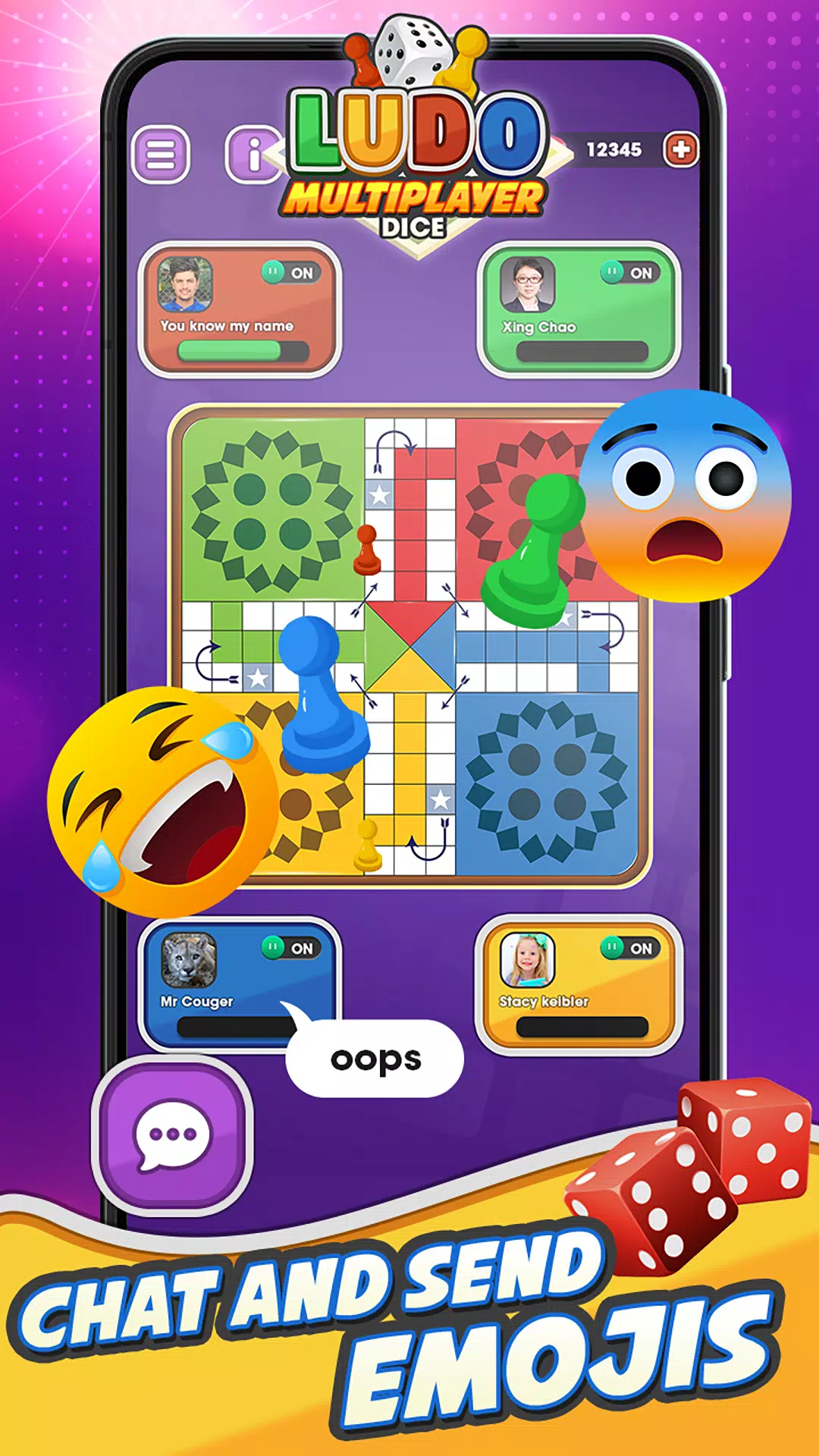 Ludo Online Game Multiplayer Ảnh chụp màn hình 0