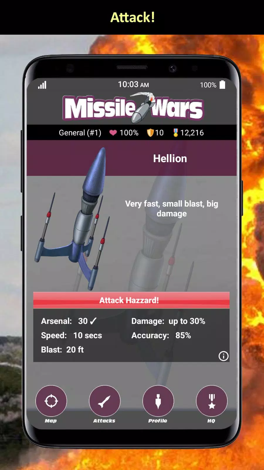 Missile Wars 스크린샷 2