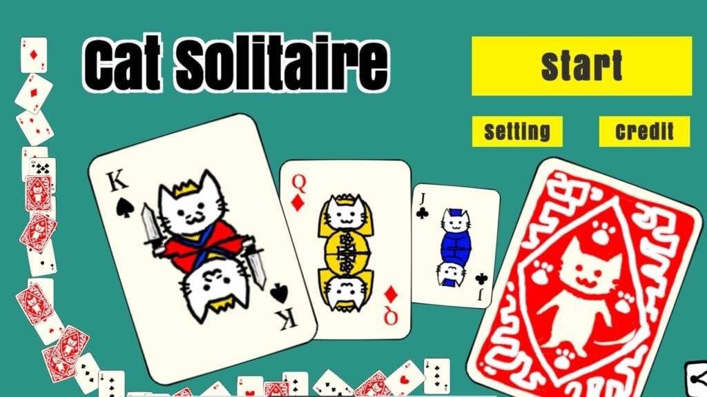 Cat Solitaire เป็นเกมไพ่ใหม่จาก Makers of Cat Punch