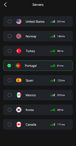 Galaxy Proxy VPN Captura de pantalla 3