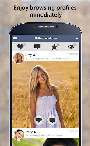 MilitaryCupid: Military Dating স্ক্রিনশট 1