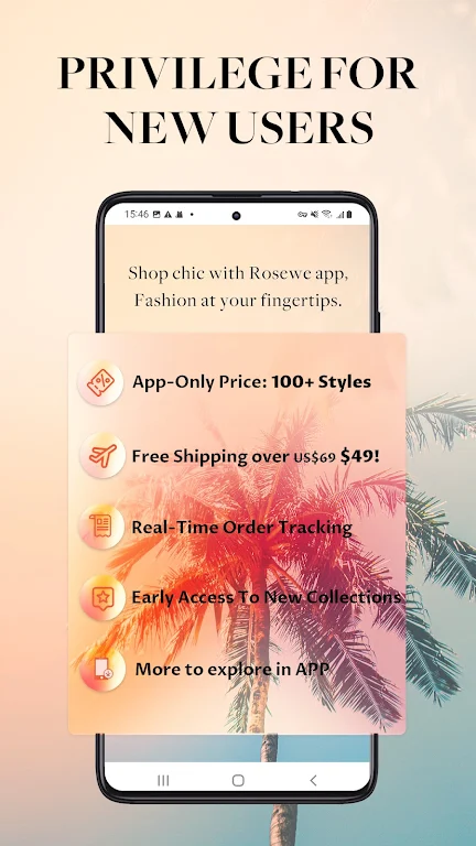 Rosewe-Online Shopping Tangkapan skrin 3