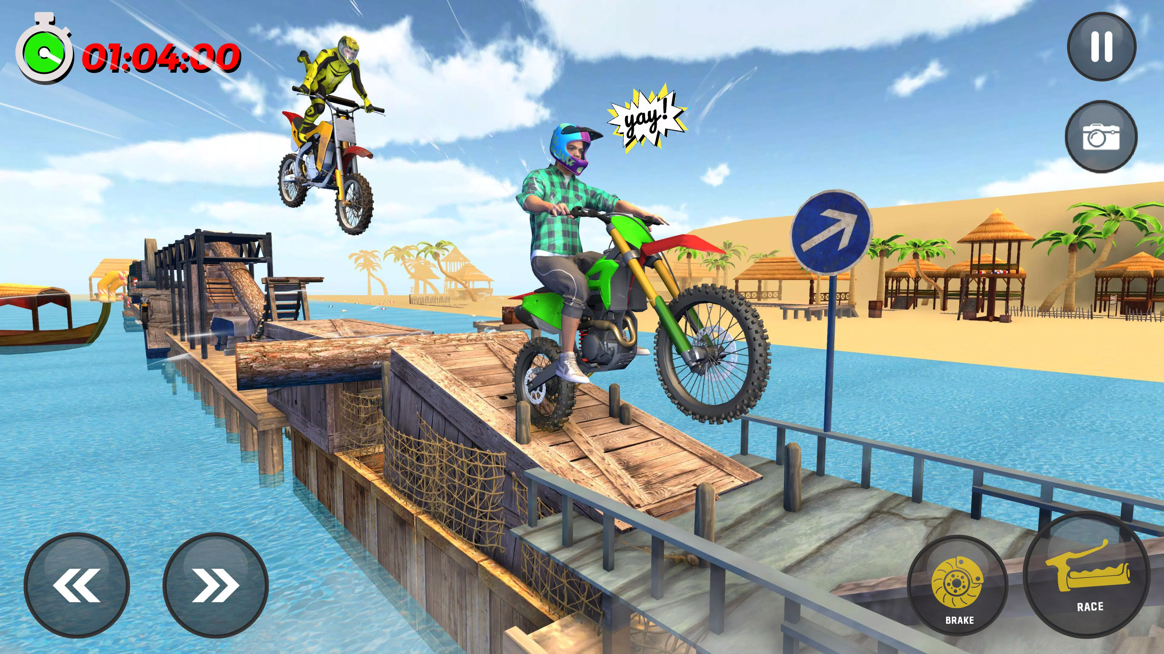 Real Moto Bike Games Racing 3d Скриншот 1