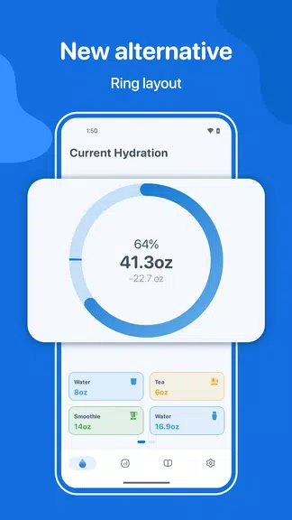 Water Tracker: WaterMinder app Screenshot 2