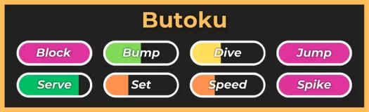 Butoku style from Haikyuu Legends Roblox experience