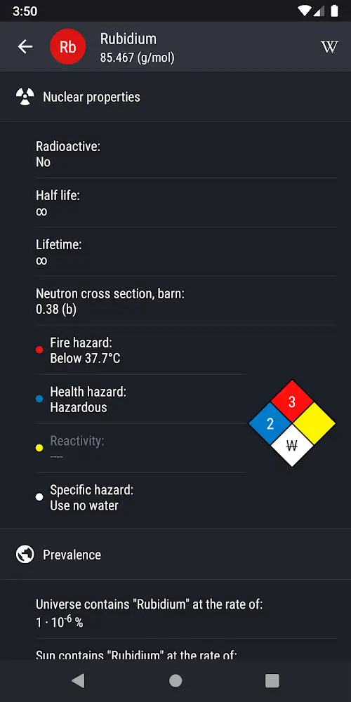 Periodic Table 2023 PRO应用截图第2张