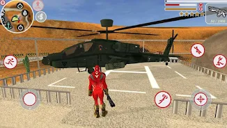 Iron Superhero War - Superhero Games Tangkapan skrin 1