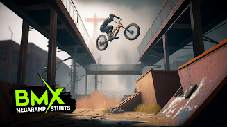 BMX Megaramp Stunts 스크린샷 0