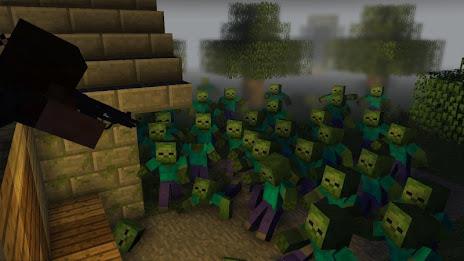 Zombie Apocalypse map for MCPE ภาพหน้าจอ 1