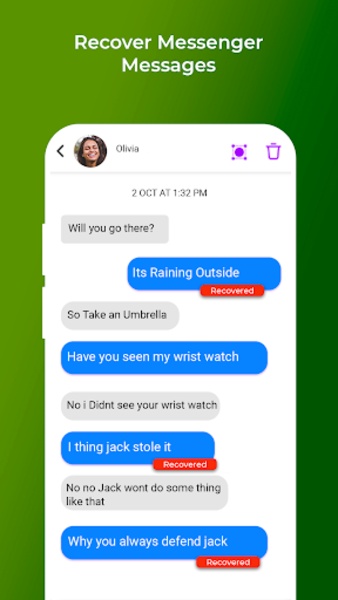 All Recover Deleted Messages Zrzut ekranu 2