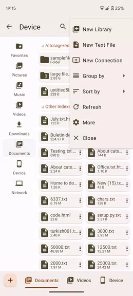 Oojao Files Manager স্ক্রিনশট 2