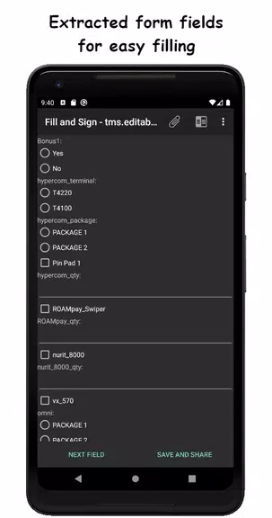 Fill and Sign PDF Forms ဖန်သားပြင်ဓာတ်ပုံ 1