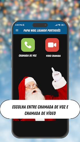 papai noel ligando português Ảnh chụp màn hình 3