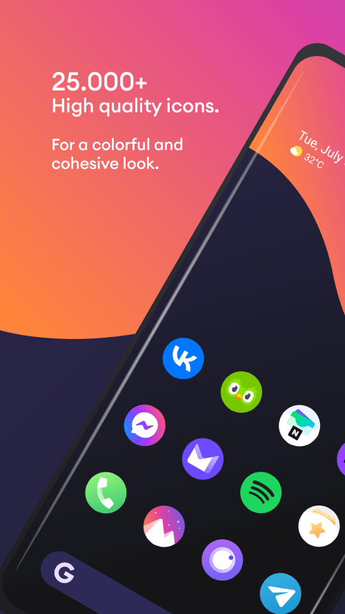 Australis - Icon Pack Mod Tangkapan skrin 0