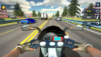 Endless Moto Traffic Racer 3D Schermafbeelding 2