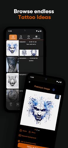 AI Tattoos - Tattoo Maker Capture d'écran 3