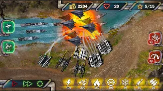 Protect & Defense: Tank Attack Tangkapan skrin 3