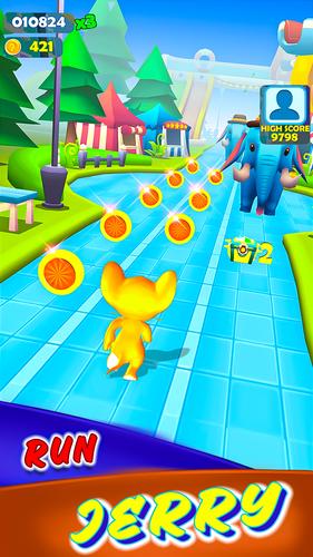 Cat Run : Tom Subway Runner 3D Captura de pantalla 3