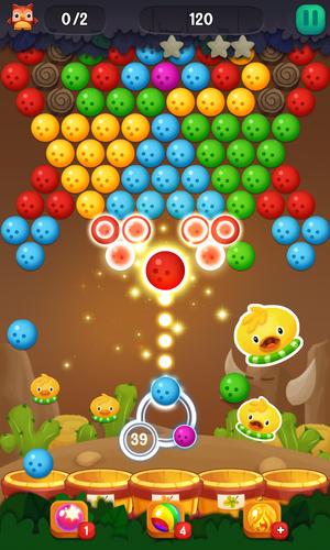 Frog pop bubble island Schermafbeelding 1