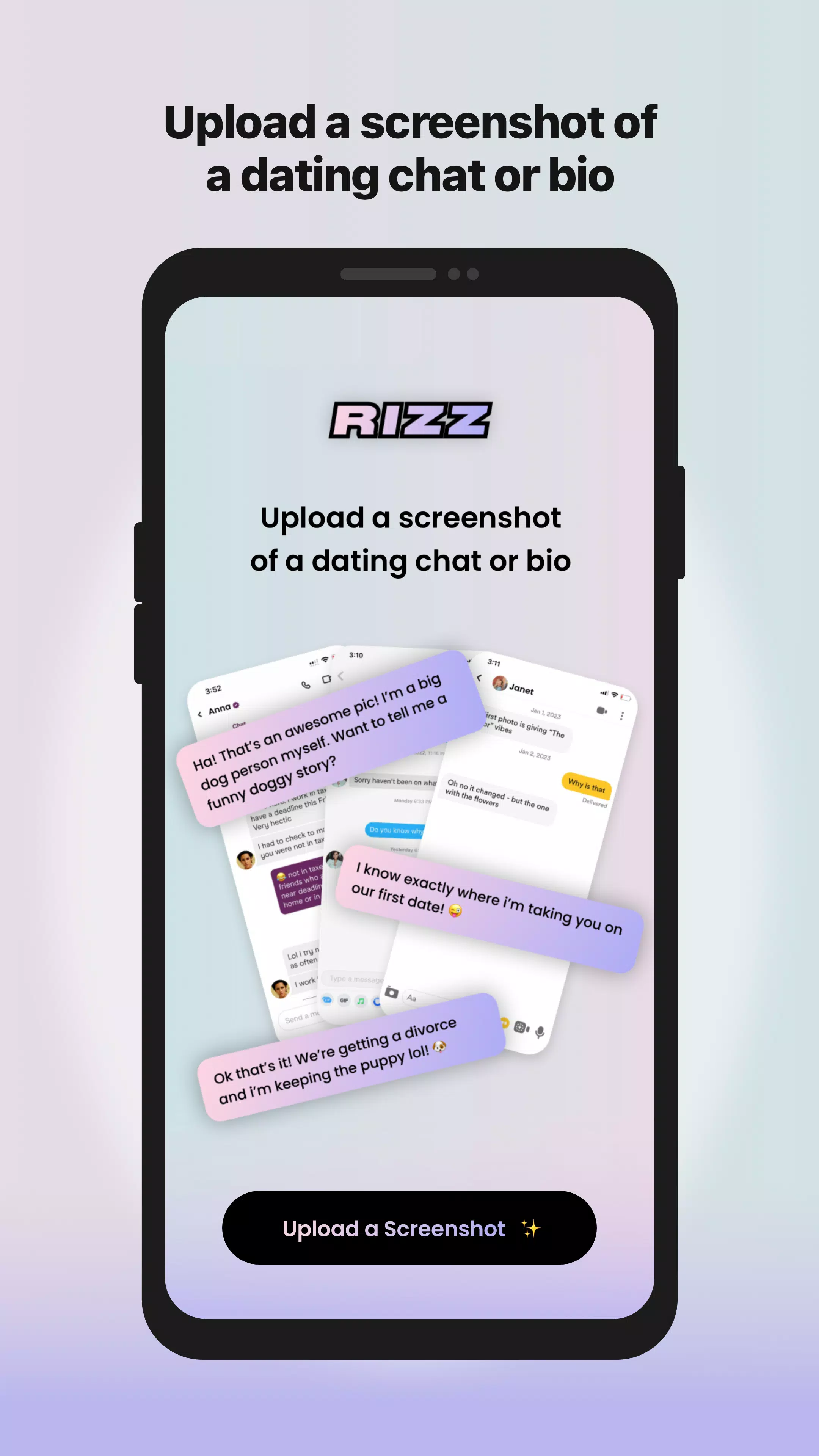 RIZZ Screenshot 1