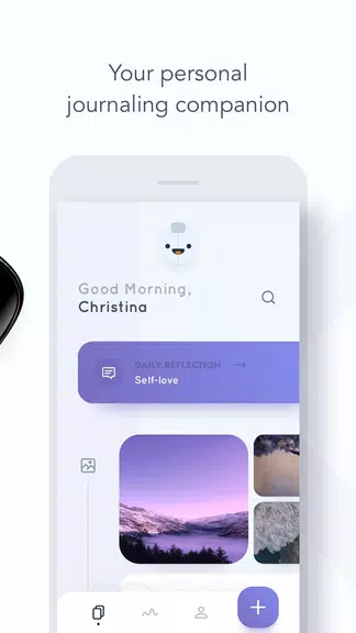 Reflectly: Mood Tracker Diary स्क्रीनशॉट 2