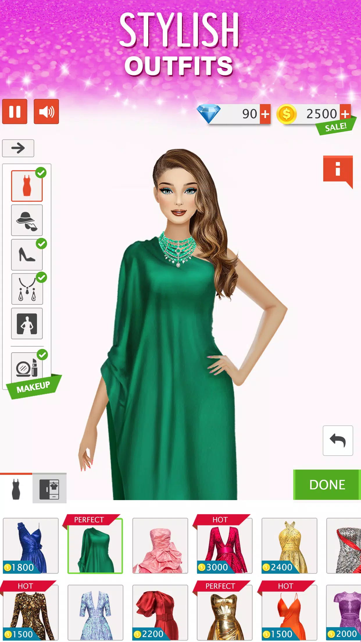 Fashion Stylist: Dress Up Game ภาพหน้าจอ 1