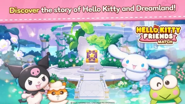 Hello Kitty Friends: Juego de Rompecabezas con Emparejamientos se Lanza en Versión Preliminar