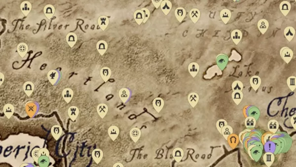 Oblivion remastered mapa ngayon interactive