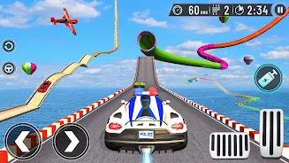 Car Games: Stunts Car Racing应用截图第1张