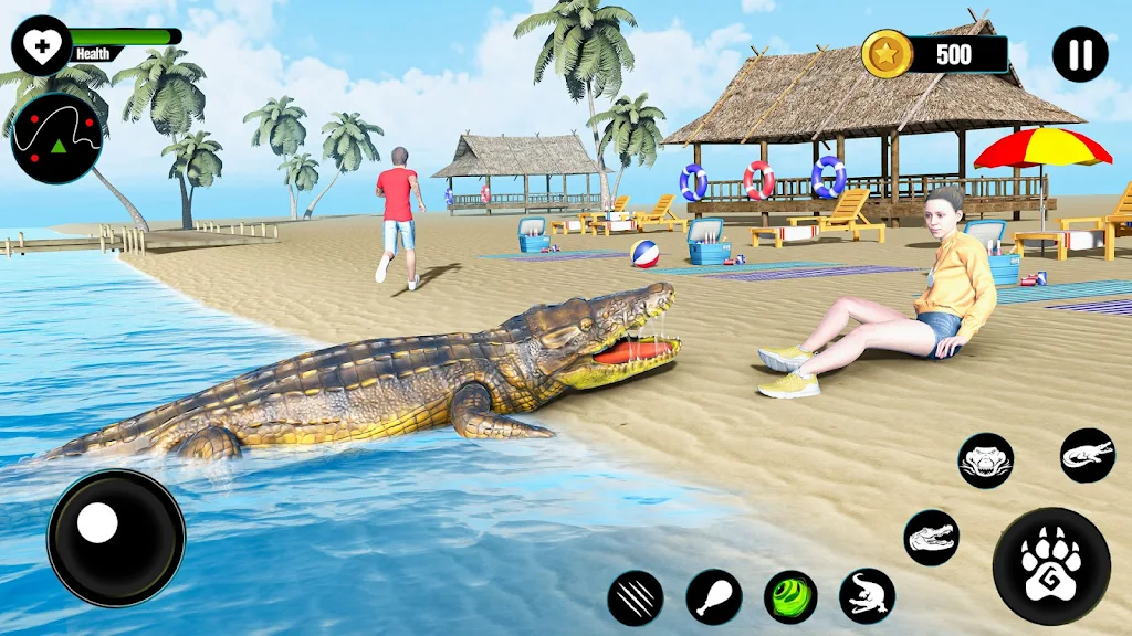 Crocodile Attack Animal games應用截圖第1張