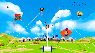 Osman Gazi kite flying 3d game Schermafbeelding 2