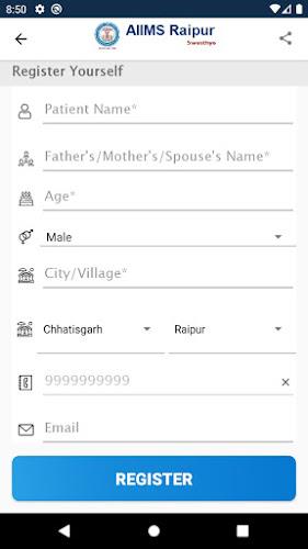 AIIMS Raipur Swasthya Ekran Görüntüsü 2