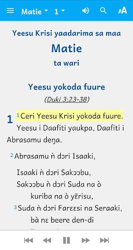 Waama Bible Zrzut ekranu 2