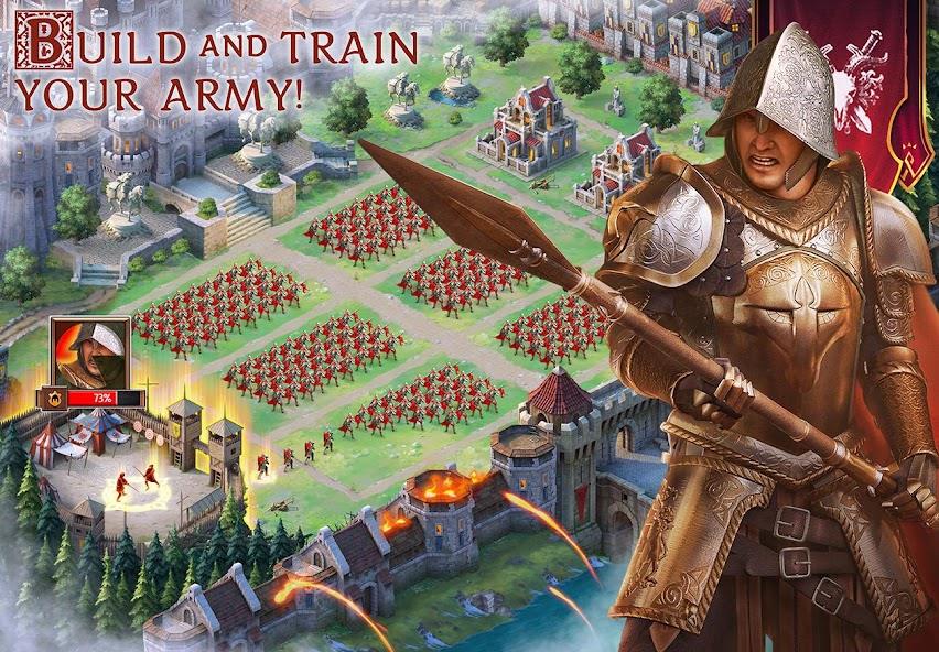 Throne: Kingdom at War Mod Ảnh chụp màn hình 1