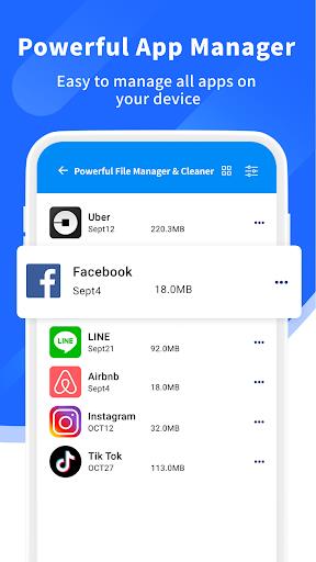 Power File Manager & Cleaner ဖန်သားပြင်ဓာတ်ပုံ 1