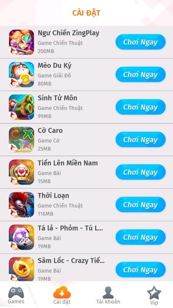 ZingPlay ภาพหน้าจอ 2