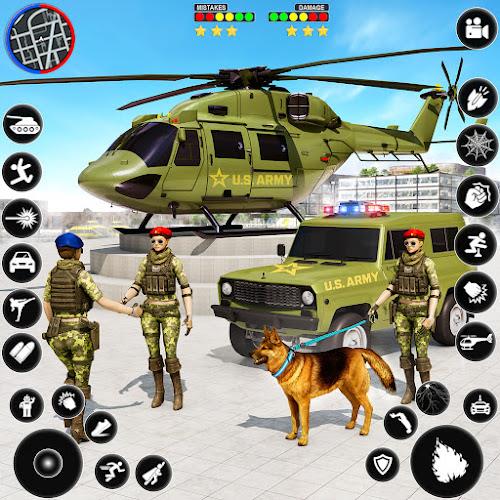 Army Transport Vehicles Games Zrzut ekranu 0