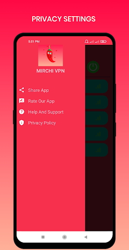 Mirchi VPN - Private & Fast Ekran Görüntüsü 2