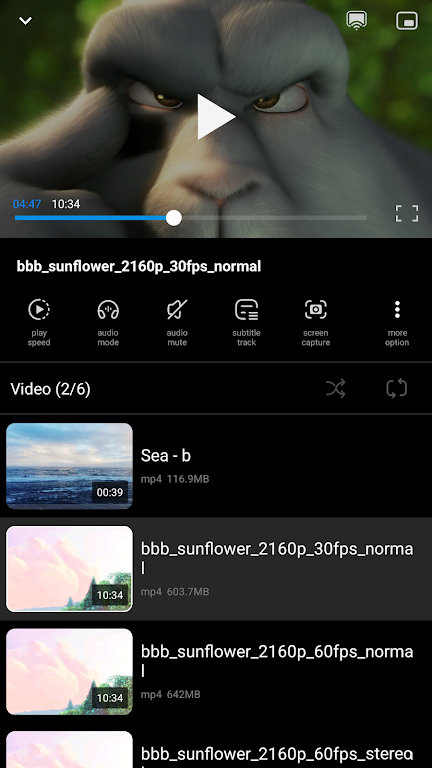 FX Player – Video All Formats Mod ภาพหน้าจอ 1