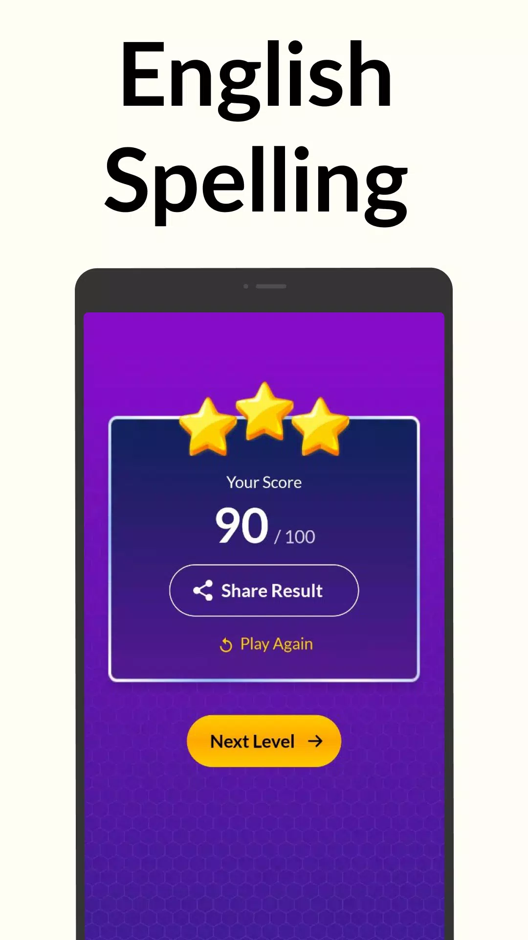 Spelling Bee: Spelling Quiz Captura de tela 3