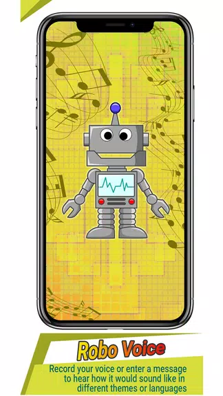 Robot Voice Captura de pantalla 0