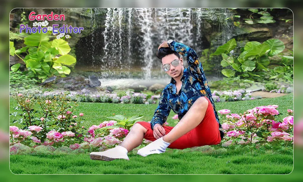 Garden Photo Frame Editor应用截图第2张