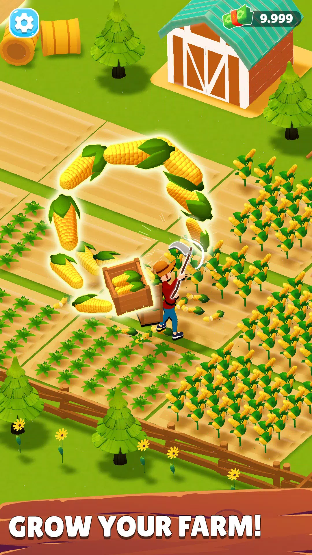 Crop to Craft - Idle Farm Game Ekran Görüntüsü 0