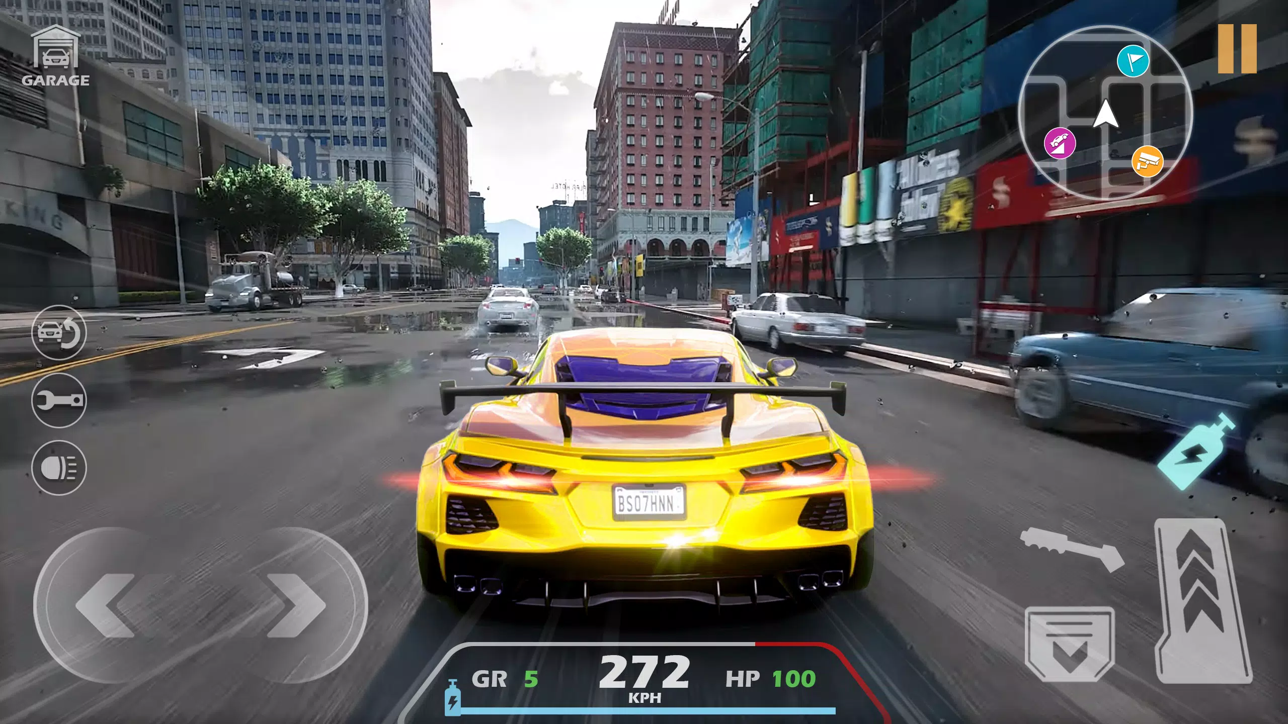 Real Car Racing: 3D City Drive Ekran Görüntüsü 1