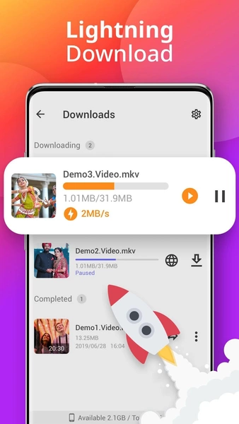 Downloader - Video Downloader Zrzut ekranu 2