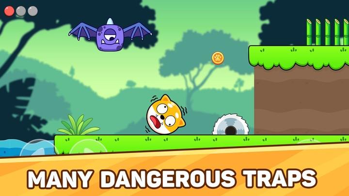 Doge Ball: Red Bounce Ball Ảnh chụp màn hình 3